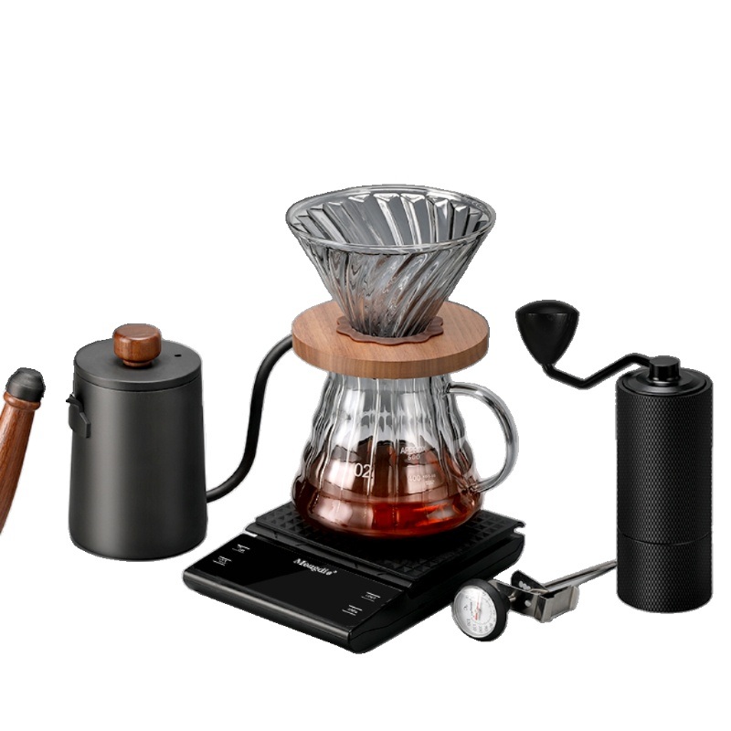 올인원커피 핸드드립세트 커피드리퍼 드립퍼 그라인더 올인원 - 상품 이미지