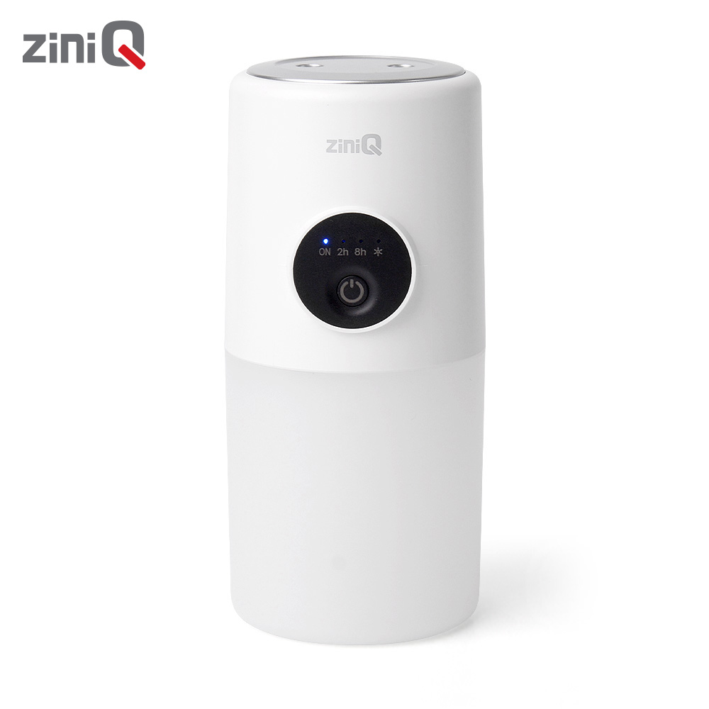 지니큐 무선 듀얼 미니가습기 무드등 가습량조절 가능한 저소음 ZQ-HX20