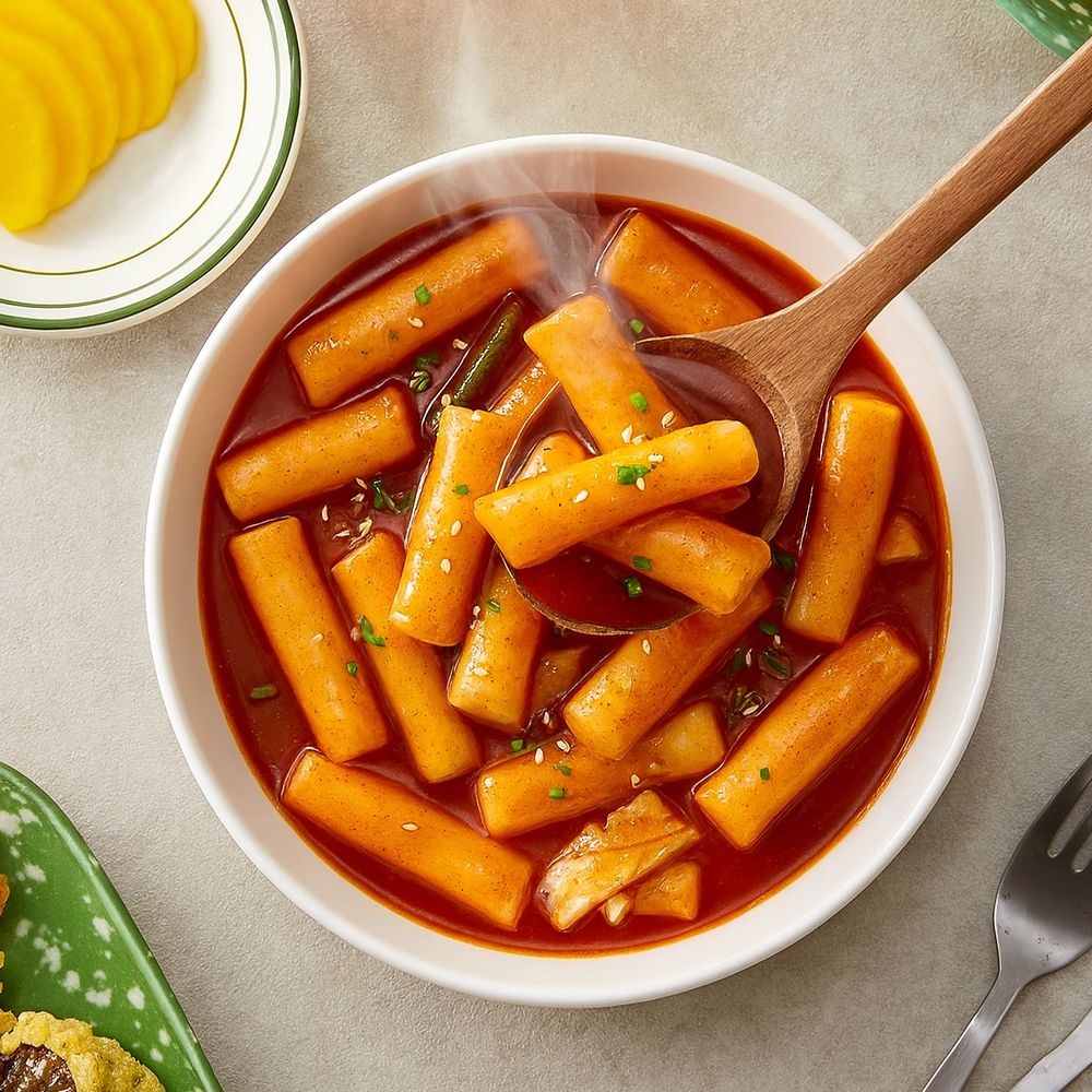 고기소녀 국물 떡볶이 밀키트 즉석 어묵 밀떡 - 상세 이미지 2