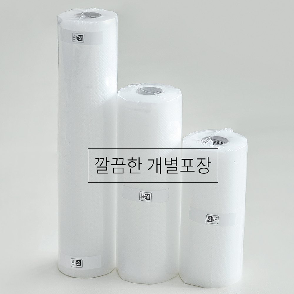 진공포장지 진공팩비닐 푸드세이버호환백 생선포장 6파우치B(15x34cm) 40장 - 상세 이미지 3