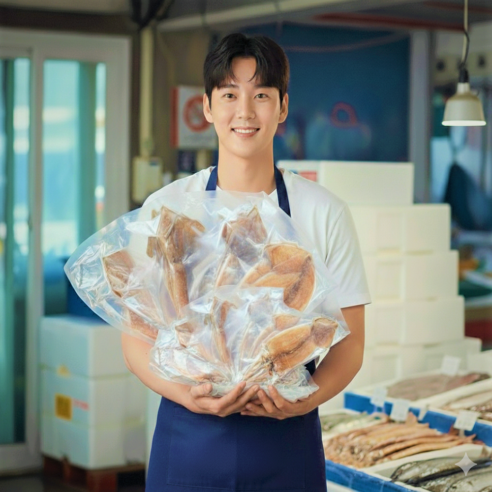 봉선생수산 반건조 오징어 피데기 5미 10미 마른 오징어 파지