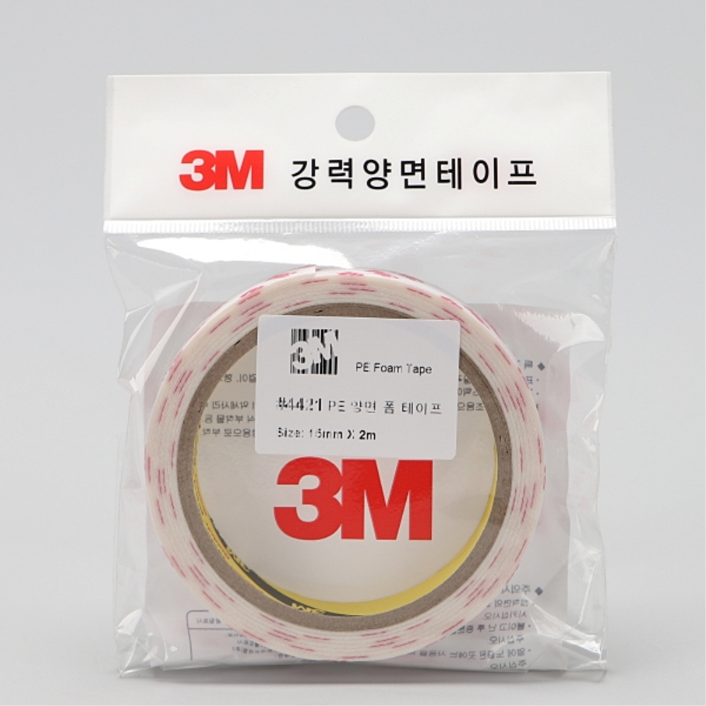 3M PE폼 양면테이프 #4421 15mm 2M 강력테이프 - 상품 이미지