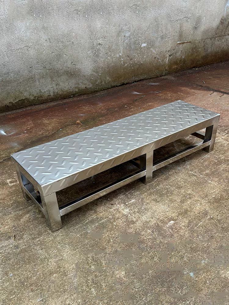 스테인레스 발판 계단 화물차 작업용 체크판 논슬립 60x30 높이15cm 특별 할인 30x30x10cm - 상세 이미지 5