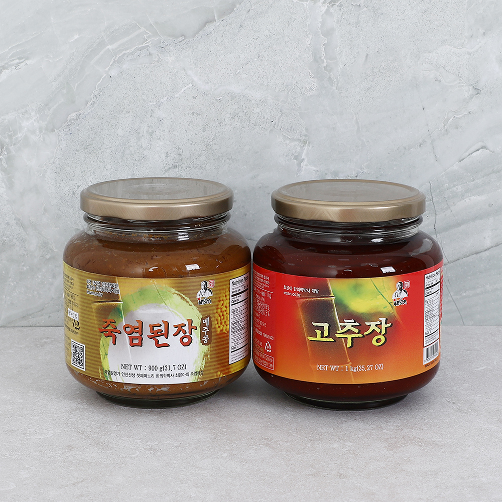 인산죽염 장류 세트 4호 (고추장+죽염된장) 이미지 6