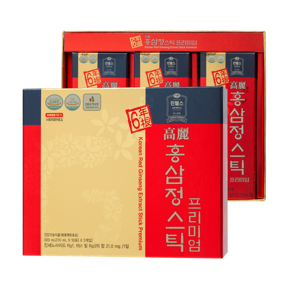 6년근 홍삼정 스틱 1개