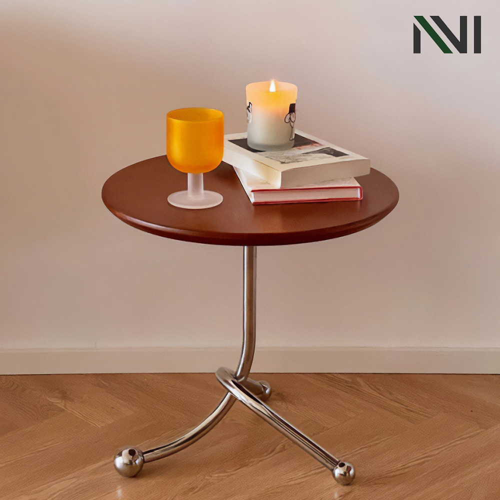 거실 사이드 테이블 소파 옆 협탁 미니 원형 보조 탁자