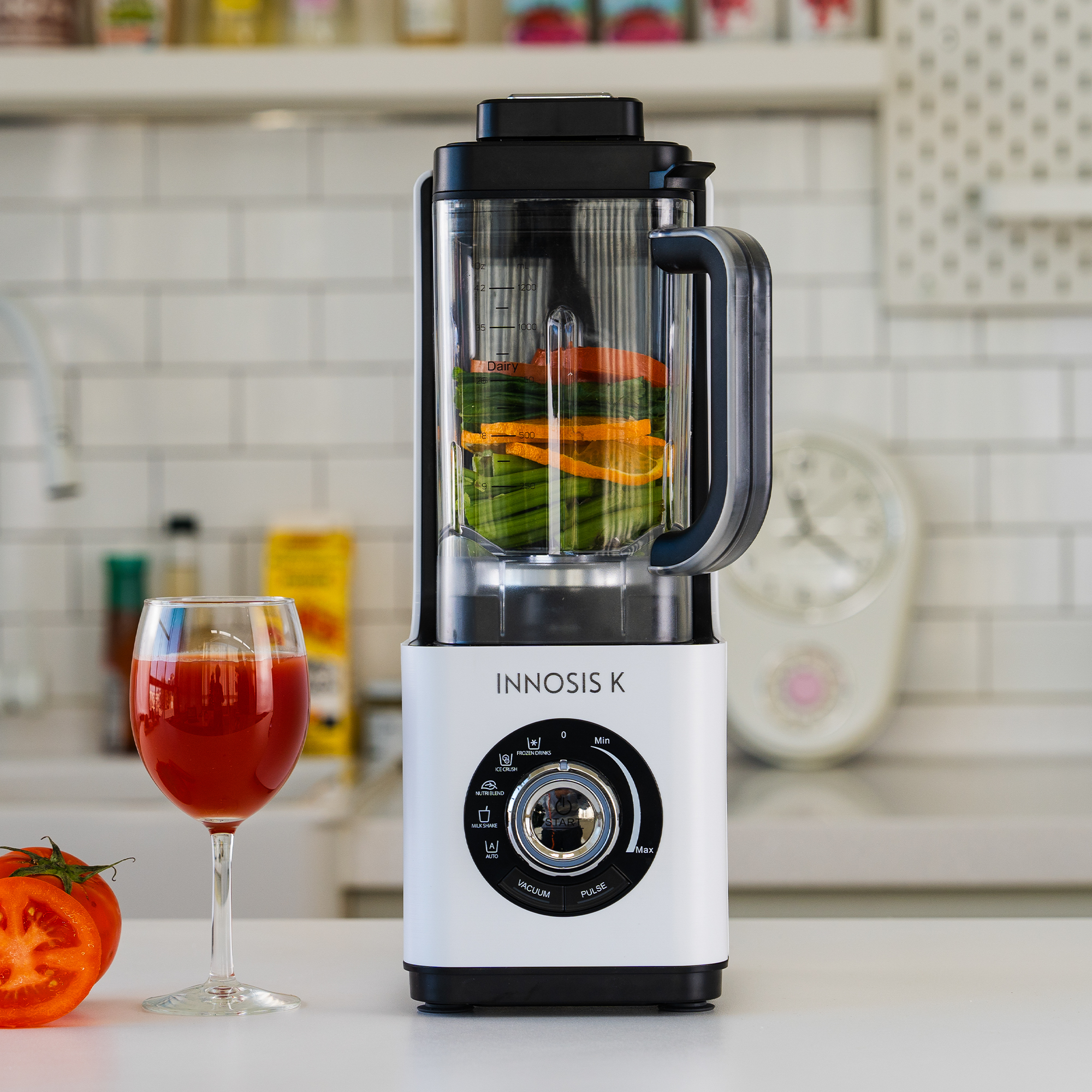 이노시스K 슬림 믹서기 진공 블렌더 초고속 대형 저소음
