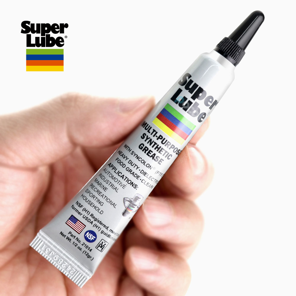 슈퍼루브 테프론 구리스 커피머신 키보드풀윤활 자전거 체인 자동차 문 선루프 윤활제 12g 제품 이미지