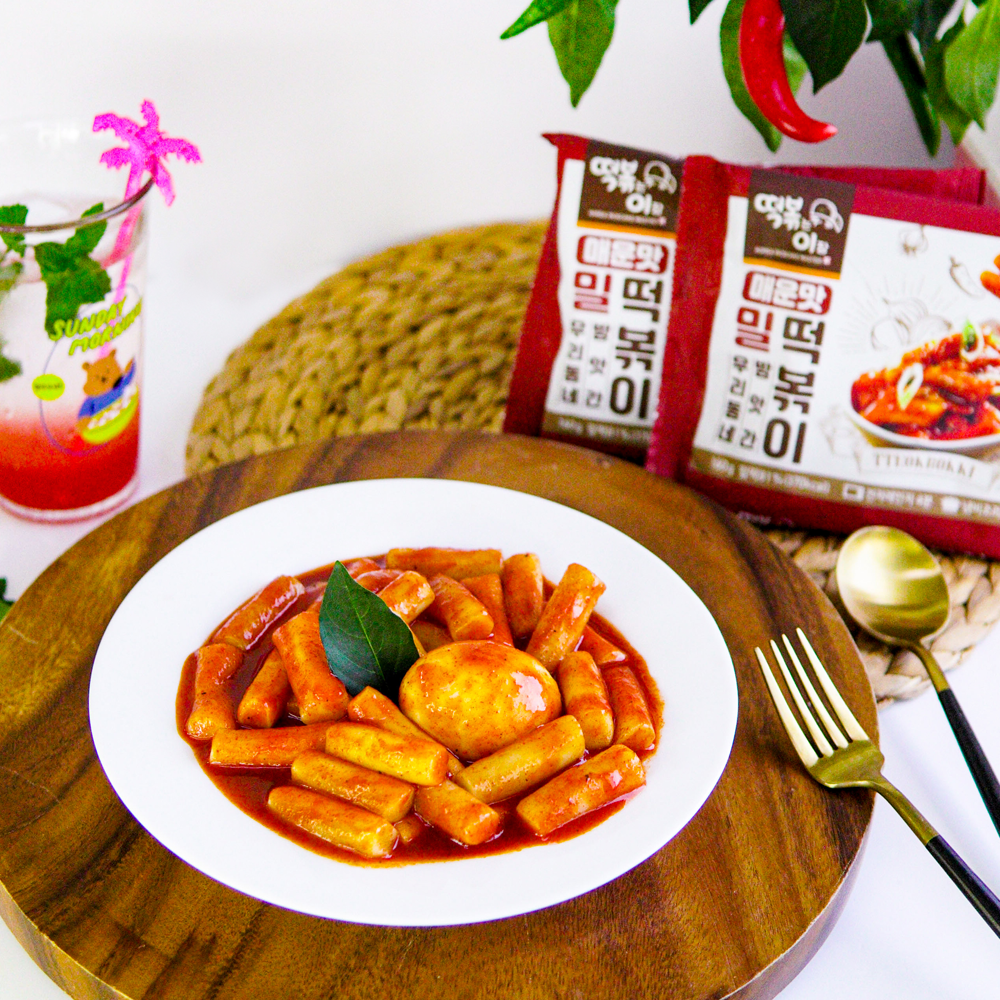 간편식 떡볶는이장 밀떡볶이 매운맛160g 상온보관 보통매운맛, 160g, 1개 - 상세 이미지 5