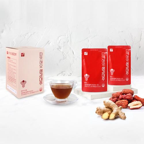 맑은농장 프리미엄 쌍화차&대추생강차 80ml x 20포 이미지 8