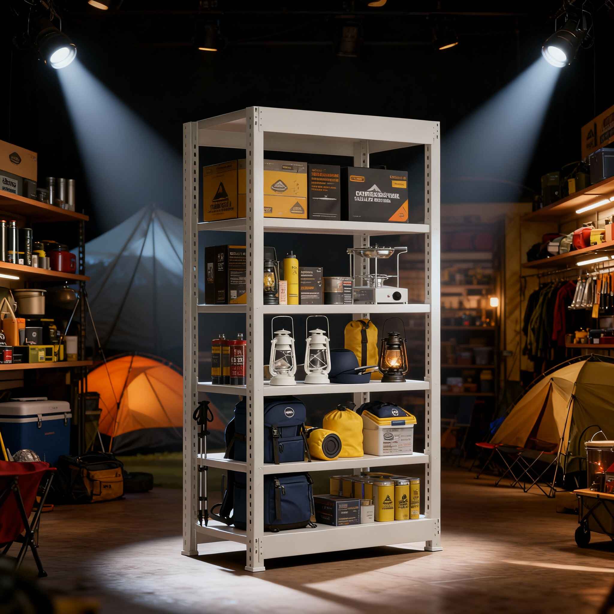 스피드랙 6단 맥스 200KG 철제선반 조립식 앵글 창고 렉 경량랙 독립형 9003001500