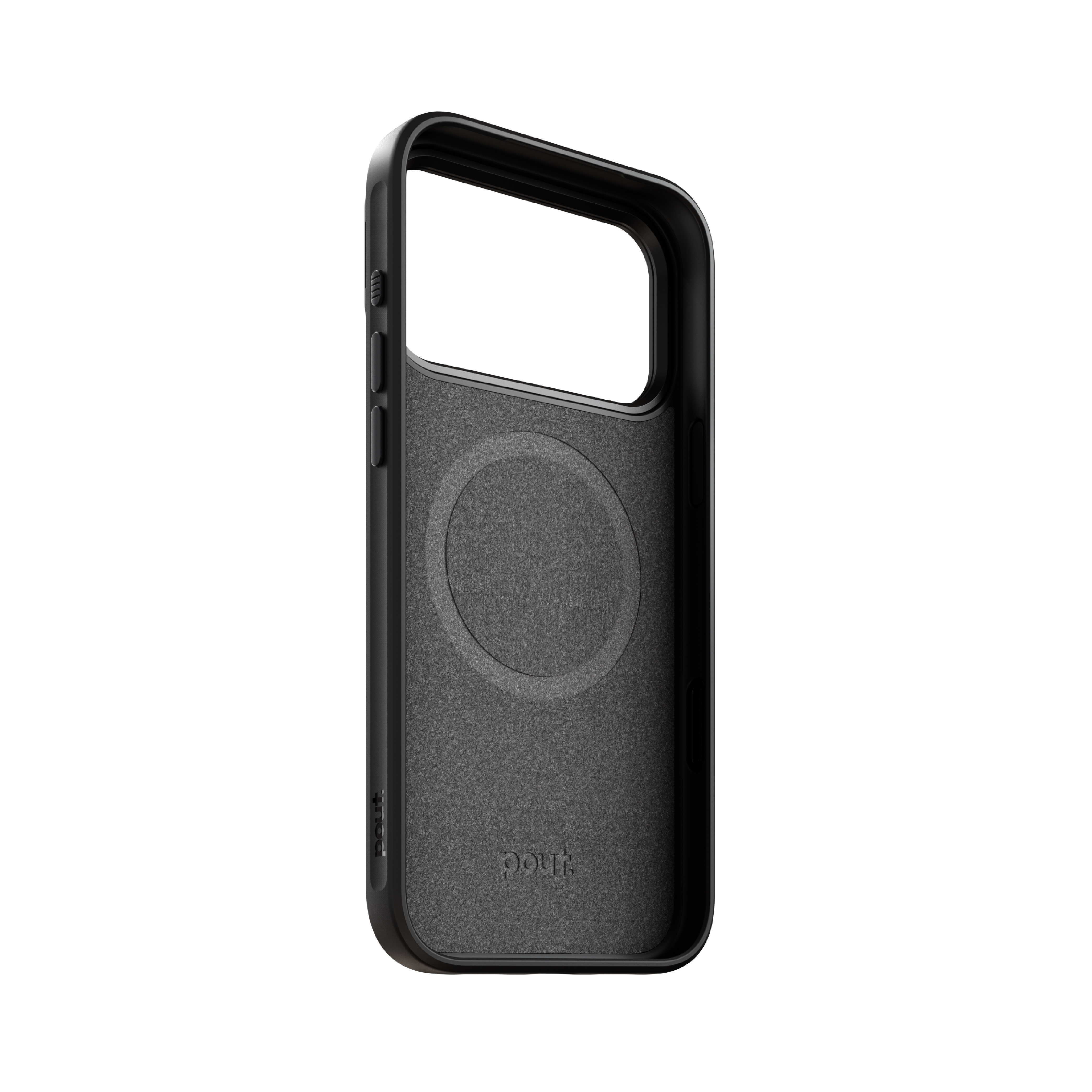 파우트 iPhone 맥세이프 링스탠드 에코레더 가죽 케이스 시나몬 브라운, 아이폰17 프로 맥스 - 상세 이미지 5