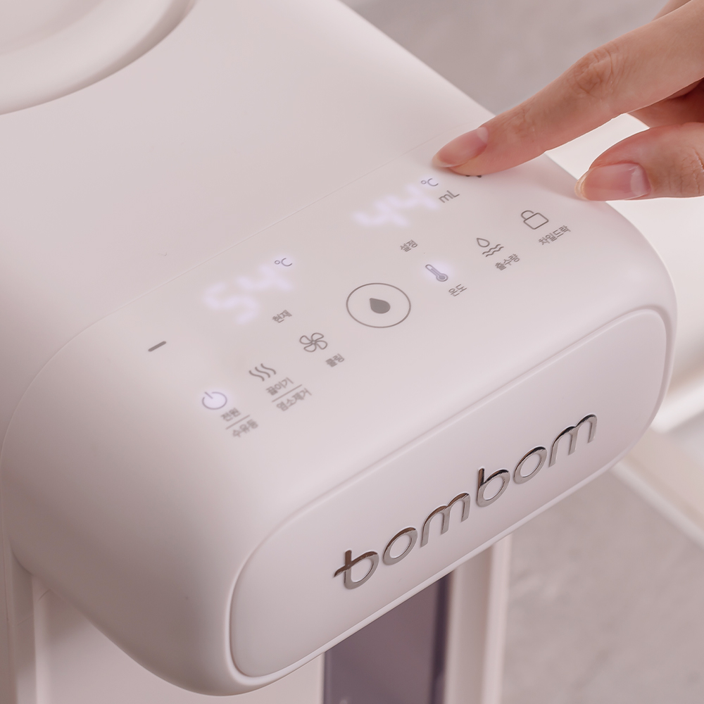 봄봄 자동 출수형 분유포트 주전자형 스테인리스 출수관