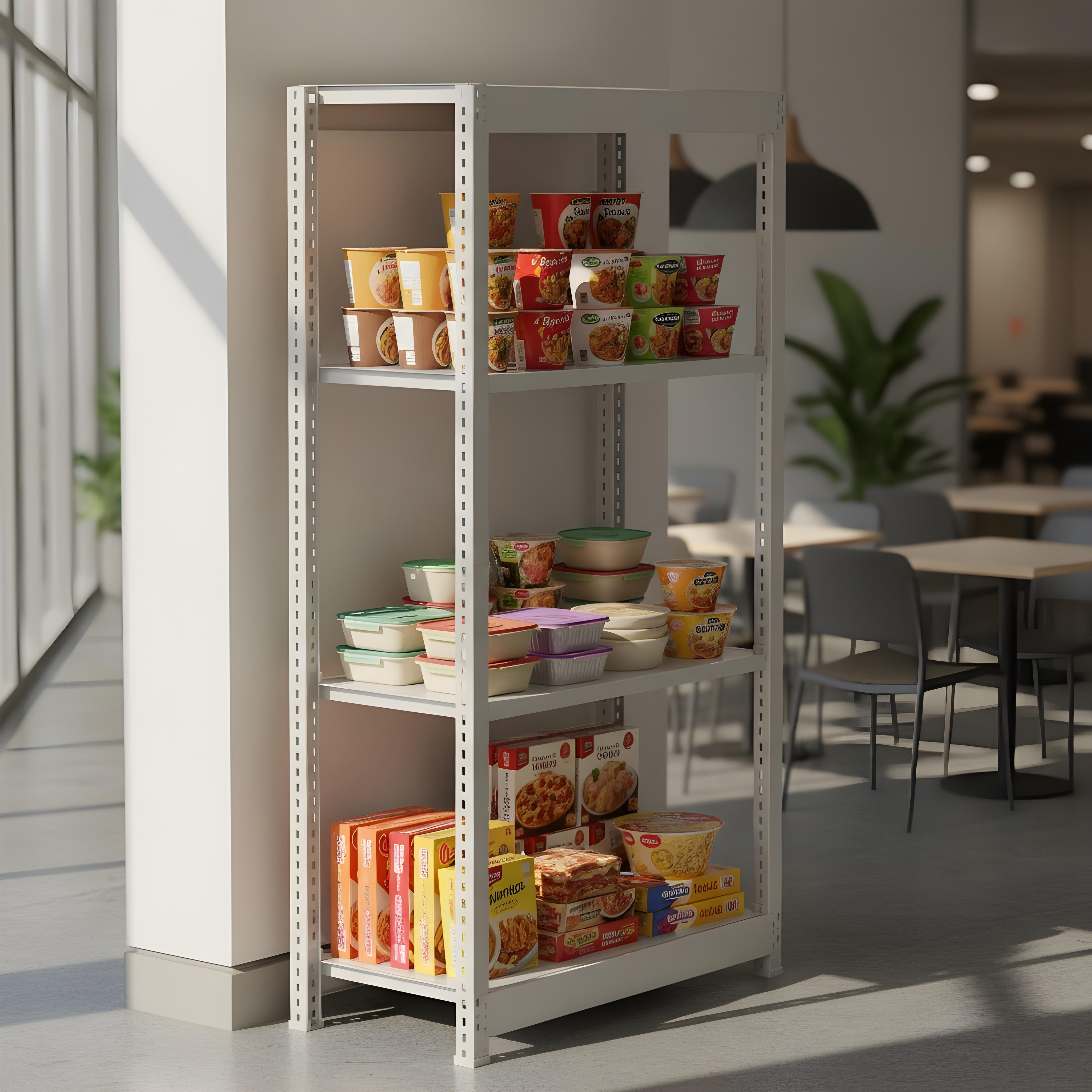 스피드랙 4단 맥스 200KG 철제선반 조립식 앵글 창고 렉 경량랙 독립형 9004501500