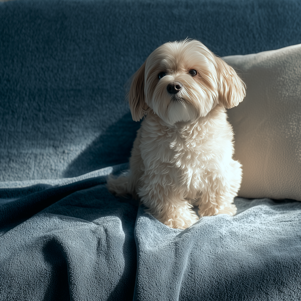위드레오 강아지 담요 이불 고양이 블랭킷 방수 소파 커버 그래이, S
