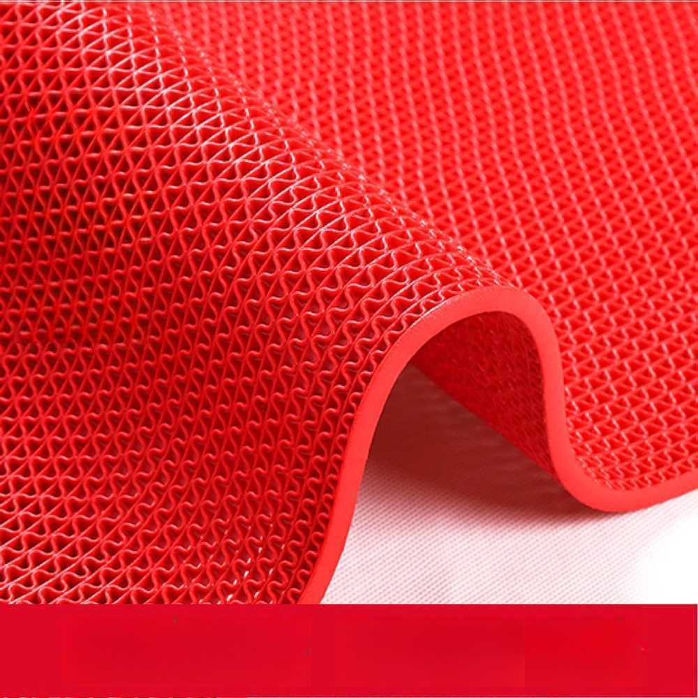 PVC 인테리어 바닥매트 거실 주방 생활 방수 매트 1.6mx5mx4.5mm 레드 - 상세 이미지 2