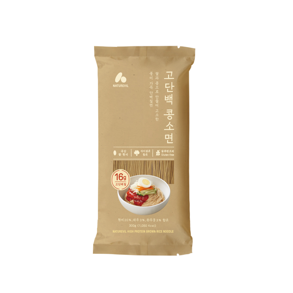 [네이처빌] 고단백 콩소면 300g 3개입 - 상세 이미지 2