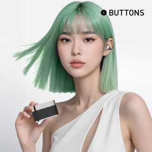 BUTTONS 클립 동시통역 오픈형 블루투스 이어폰 AI 비서 HALI ... 개봉기 | 실사용 후기 - 상품 이미지 1