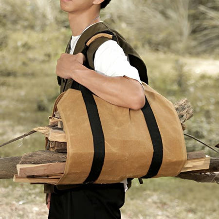 자사 협력업체 캠핑 화목난로 장작 가방 야외 난로 보관 휴대 용 장비 용품 불꽃 준비물