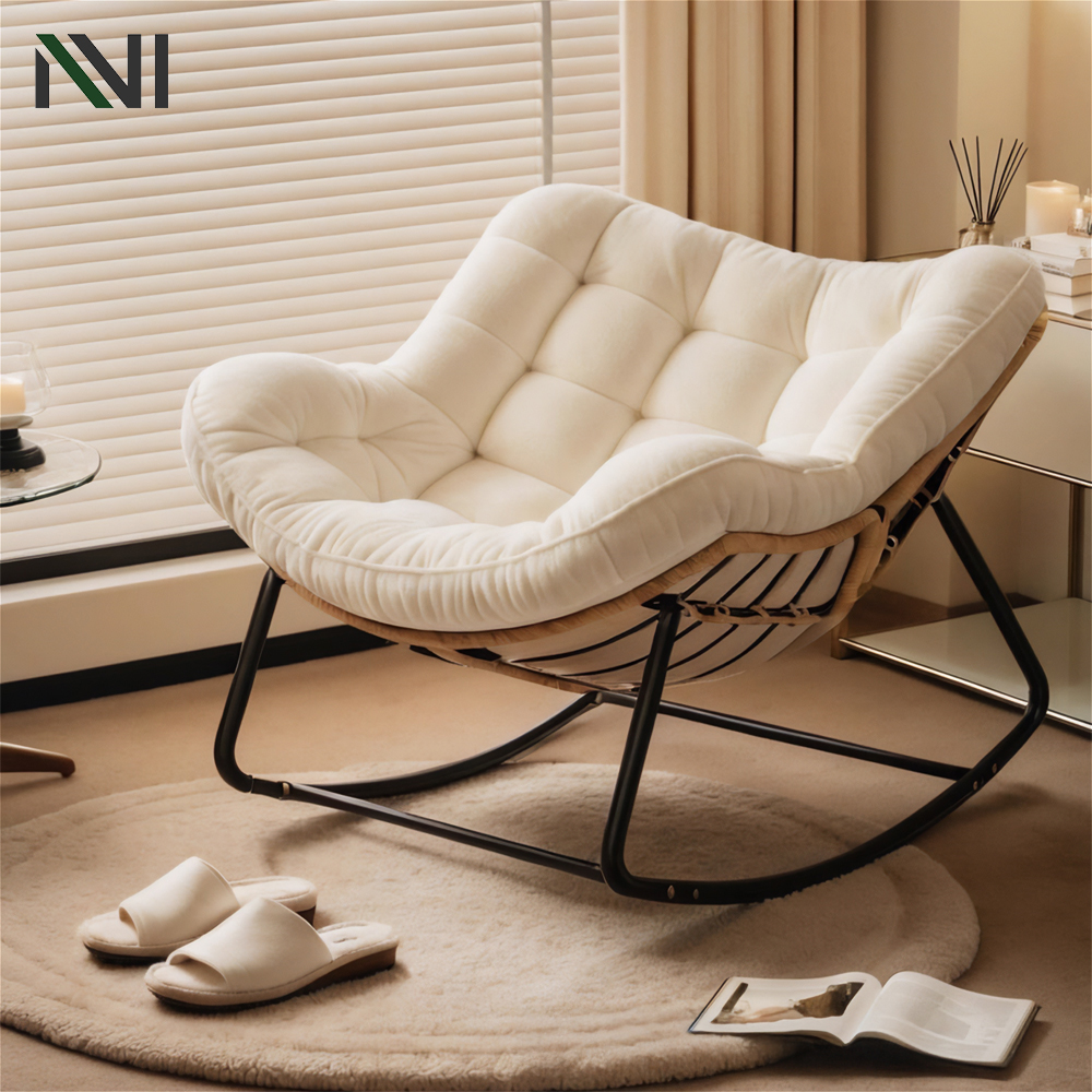 1인 쇼파 의자 쿠션 안락 거실 라운지 스윙 체어