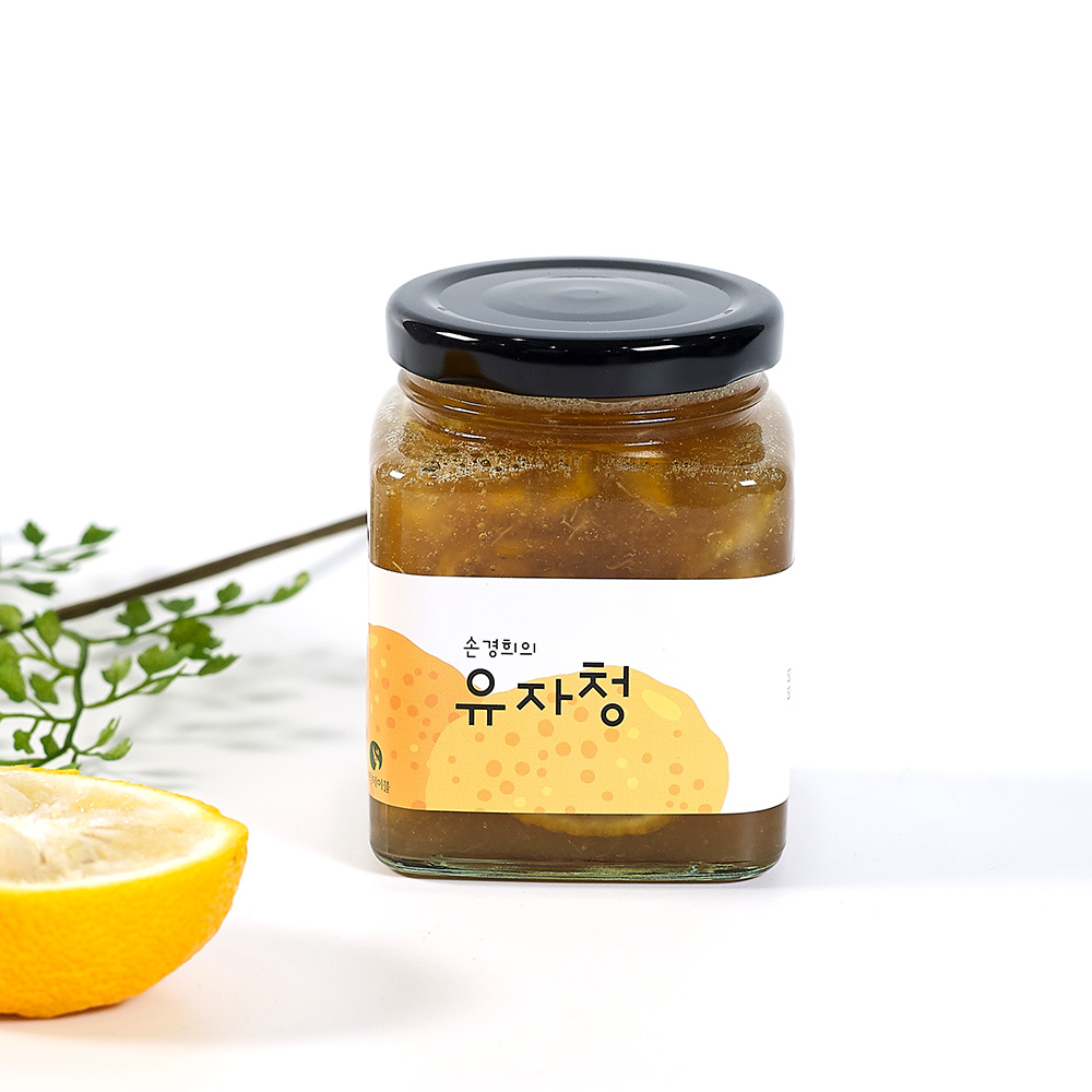 허밍테이블 유자청 고흥유자 수제청 330g 1병 - 상품 이미지