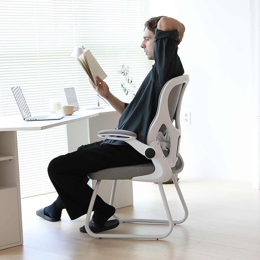 투노 넥트론 스터디 컴퓨터 사무실 책상 학생 공부 허리편한 회의용 회의실 메쉬의자