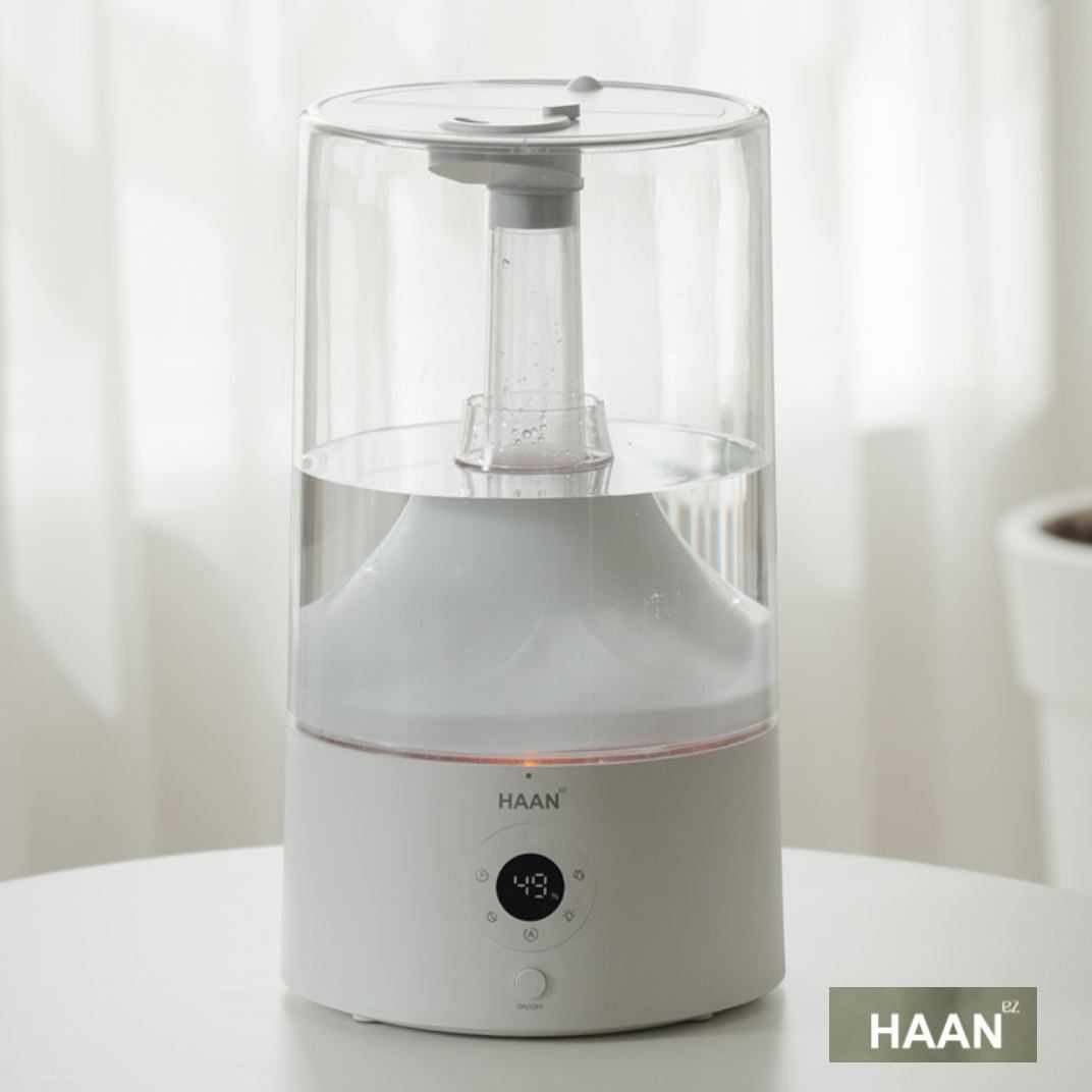 버튼식 무소음 통세척 가습기 세척 편한 가습기 사무실용 업소용 가습기