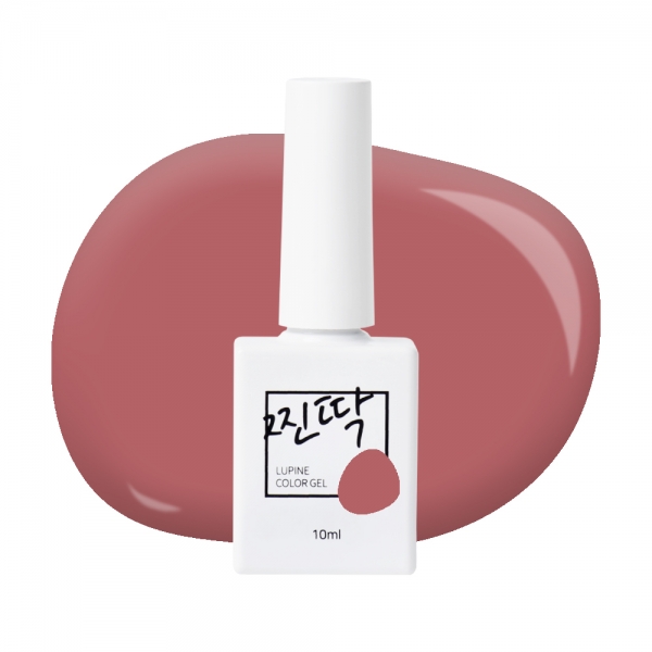찐딱 컬러젤폴리쉬 10ml JJ117 (무화과 레드) - 상품 이미지