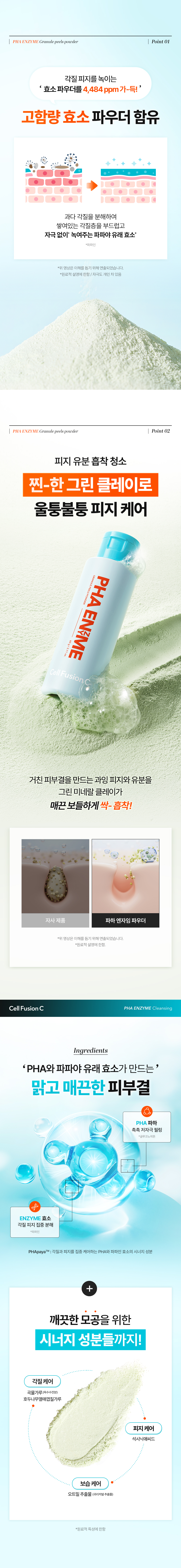 cellfusionc PHA + exfoliating enzymes skincare