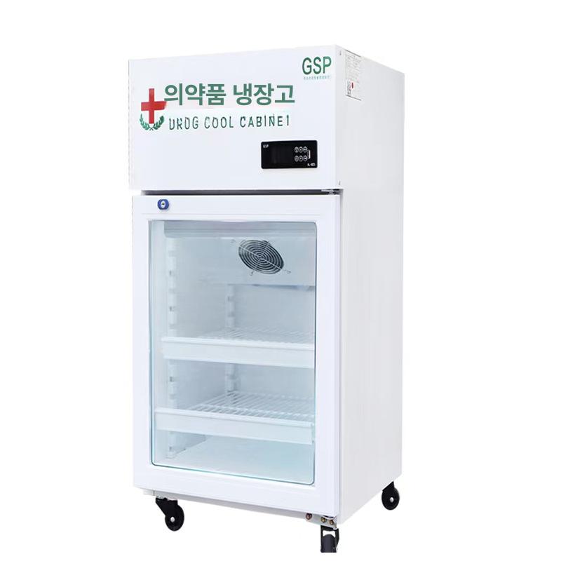 업소용 음료 냉장고 선반 쇼케이스 선반만 주류 k3 프리탑 단일문 520x475x850 80L - 상품 이미지
