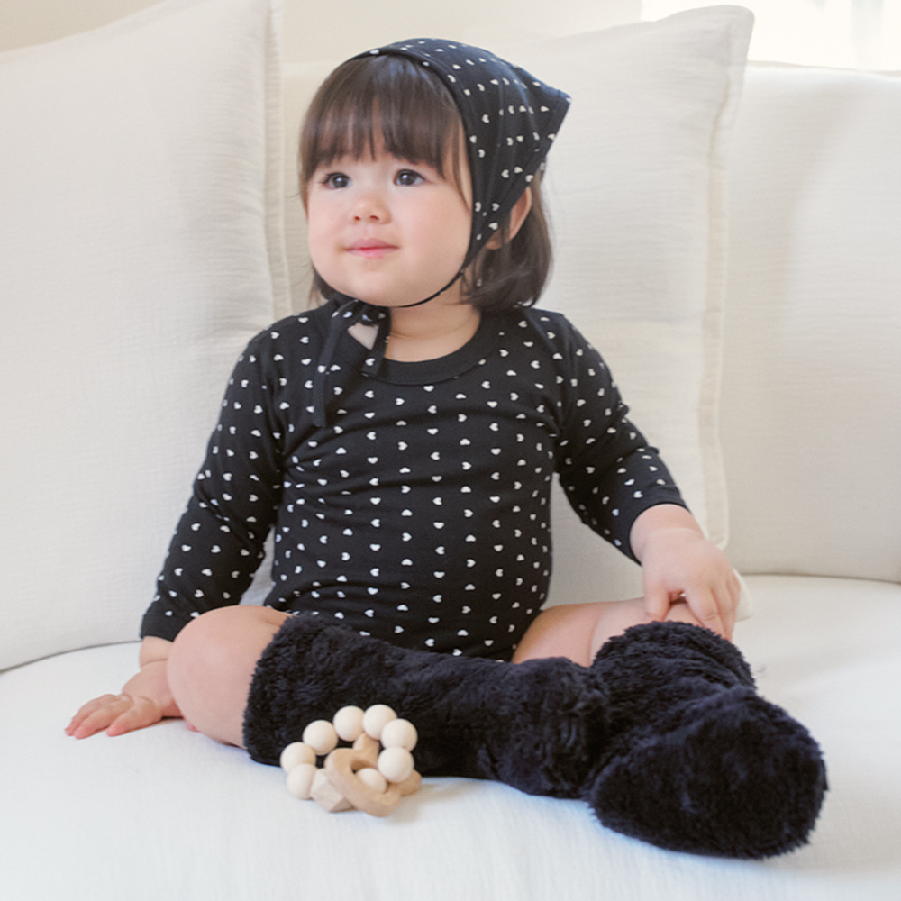 올포홈 아기 풋워머 양말 유아 신생아 겨울 수면 발토시 발워머 베이지