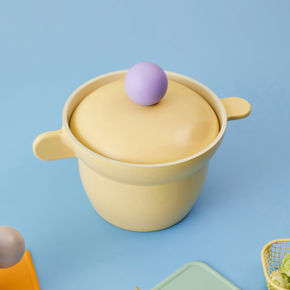 베터핑거 라이스팟 솥밥 냄비(이중뚜껑) 16cm 2colors 주물냄비 천연소재 세라믹코팅 - 상세 이미지 5