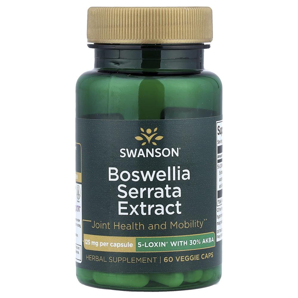 스완슨 보스웰리아 세라타 Boswellia 60정 - 상품 이미지