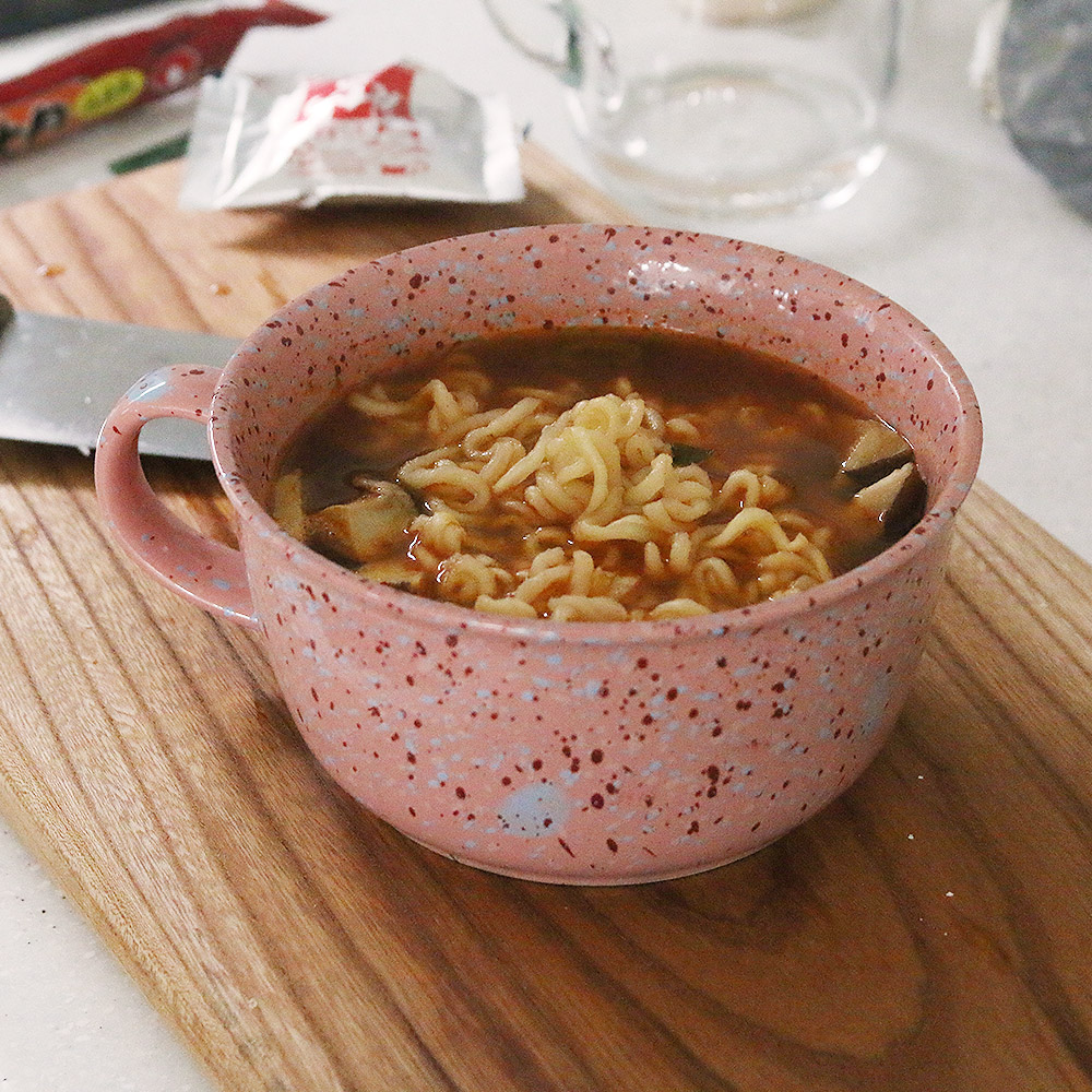 폴 마르켄 스텔라 밀폐 라면기 5color 라면 계란찜 요거트 샐러드 그릇 볼 전자레인지용 이미지 7