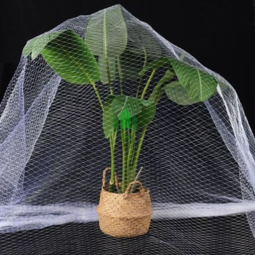 과수원 온실 방조망 잡초 텃밭 차단망 커버 방초천 그물망 특수 폭7m 2.5cm 10m당 가격 - 상품 이미지