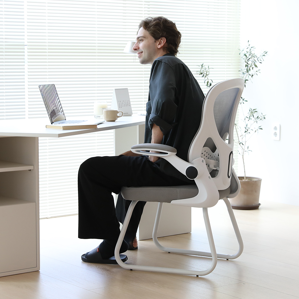 투노 넥트론 스터디 컴퓨터 사무실 책상 학생 공부 허리편한 회의용 회의실 메쉬의자