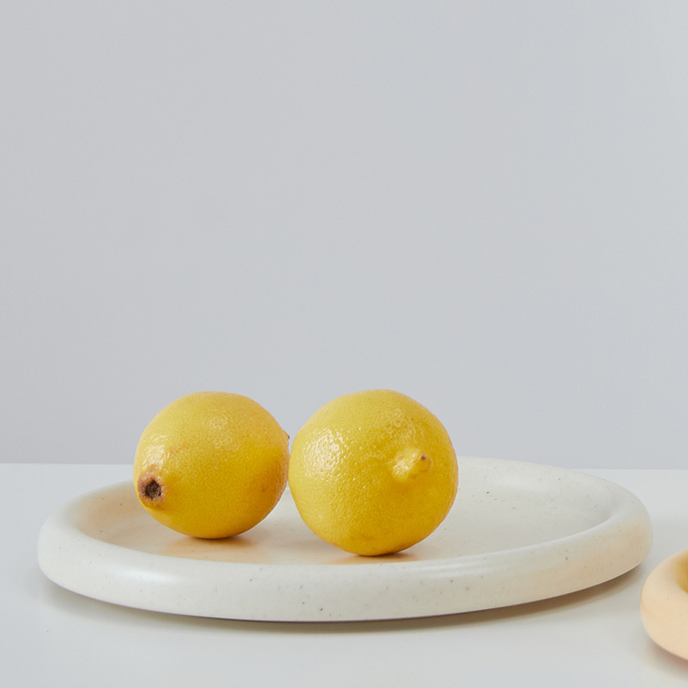 베터핑거 도자기 디저트 접시 플레이트 (L) 23cm 3colors 테이블웨어 - 상세 이미지 3