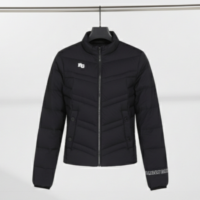 파리게이츠 여성 겨울 구스다운 스윙편한 골프웨어 경량패딩 점퍼