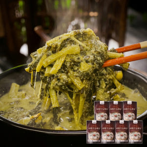 심가네 사골 시래기 들깨탕 800g 7팩 국산 시래기 고소한 들깨 즉석국 맛있게 먹은 솔직 후기 - 상품 이미지 1