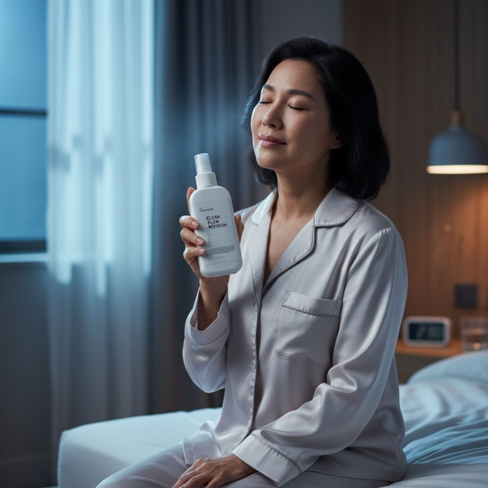 코미스킨 클린 플로우 리프레시 150ml 쿨링스프레이 쿨링 바디 쿨 스프레이 이미지 6