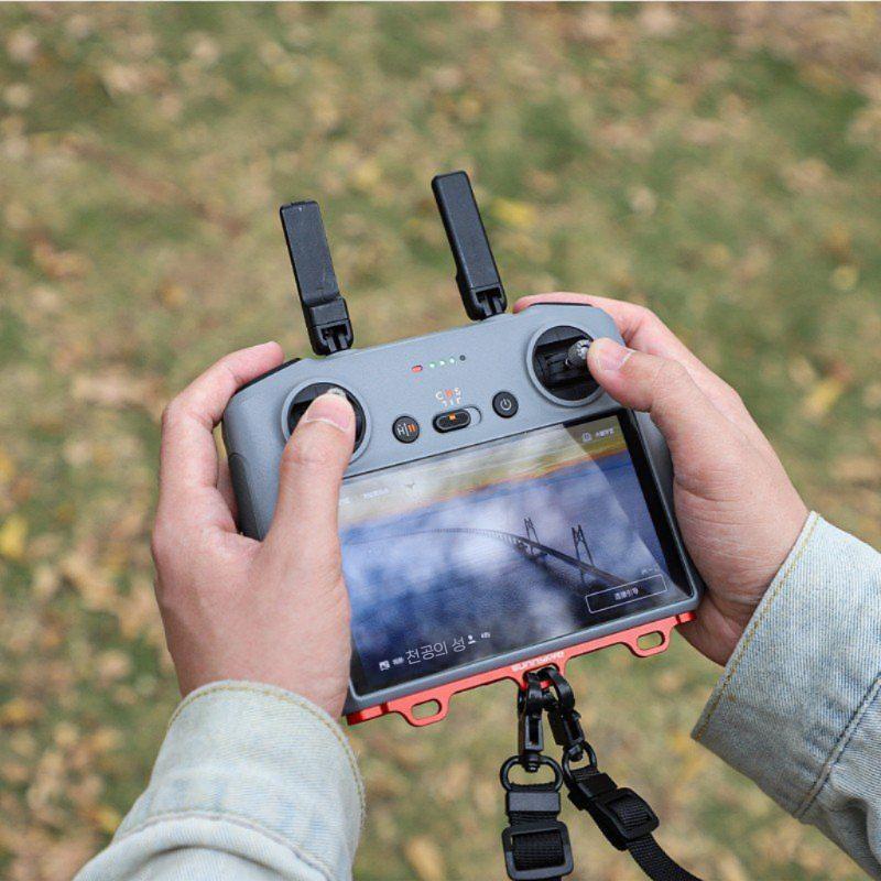 DJI 미니5프로 핸들 배꼽 브레이스 끈 버클 RC2 화면 메탈 거치대 - 상세 이미지 4