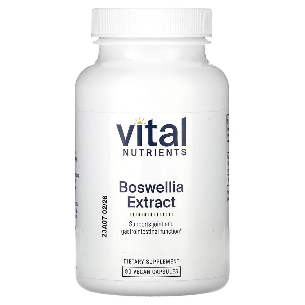 바이탈뉴트리언스 보스웰리아 추출물 Boswellia 90정 - 상품 이미지