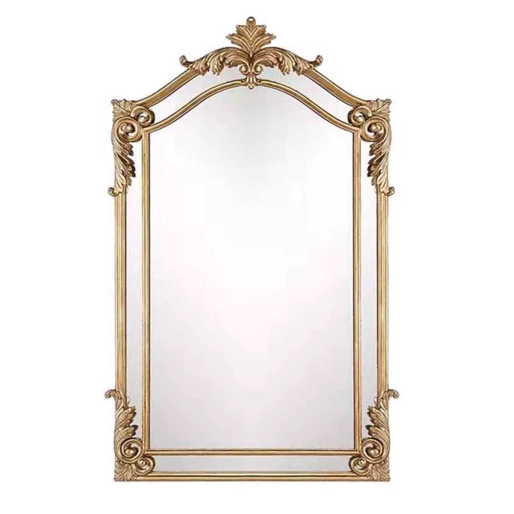 유럽풍 골드 거울 엔틱 디자인 거실 침실 인테리어 60x100cm (LED조명) - 상세 이미지 5