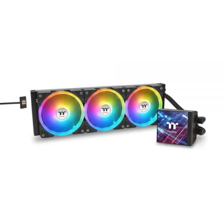 [해외]MAGFloe 360 울트라 CPU 액체 쿨러/인텔&AMD 호환/ 3x120mm 500~2000rpm SWAFAN EX/ 360mm 라디에이터/MAGForce 2.0/4.9