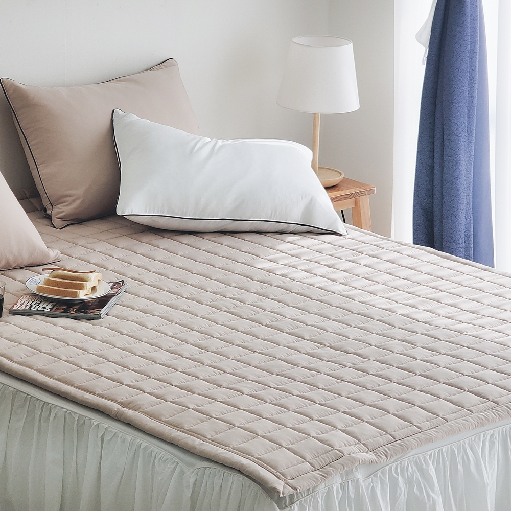 나라데코 먼지없는 세미마이크로 부드러운 사계절 밴딩 침대패드 SS