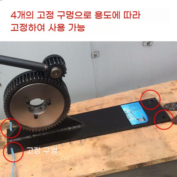 고압 호스 압착기 작키 튜브 프레스 유압기 연결관 압관기 클램프 수동 배관 결합기 압축기 - 상세 이미지 3