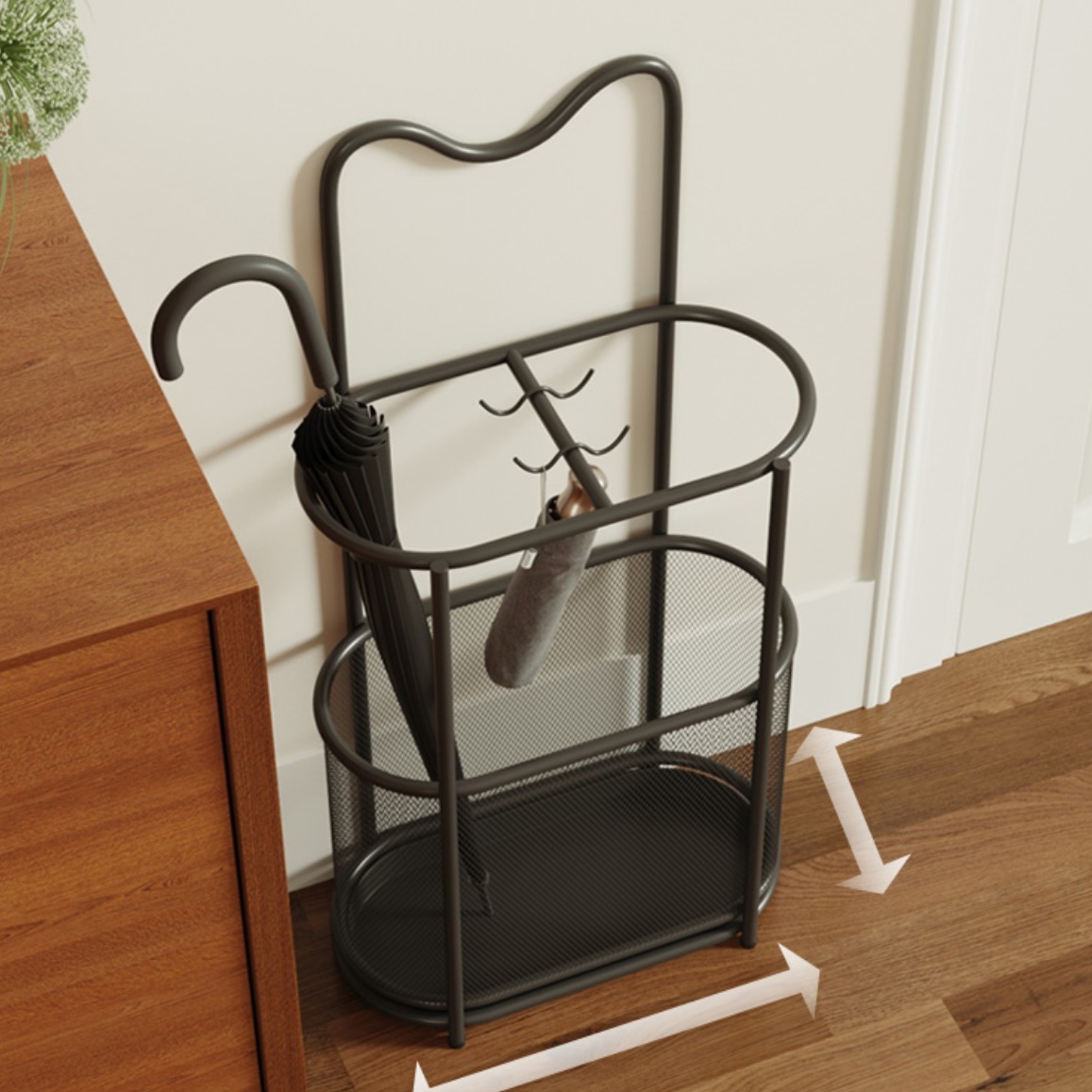 엔틱 우산 거치대 업소 우산 꽂이함 매장 우산 꽂이