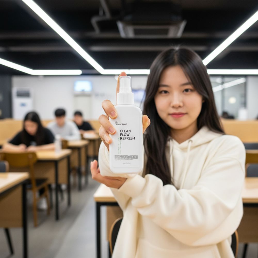 코미스킨 클린 플로우 리프레시 150ml 쿨링스프레이 쿨링 바디 쿨 스프레이 이미지 8