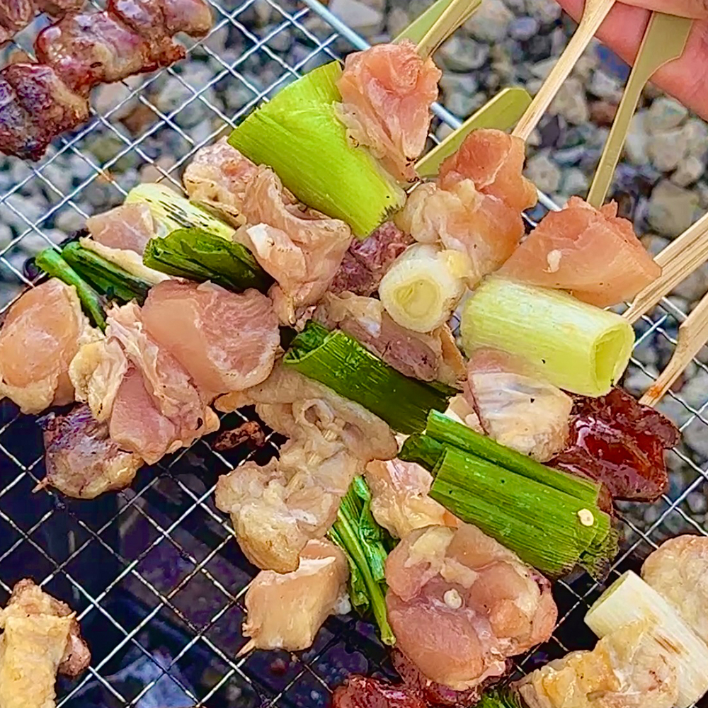 캠핑음식 국내산 닭꼬치 파닭 염통 대용량 수제꼬치 구이 - 상세 이미지 2