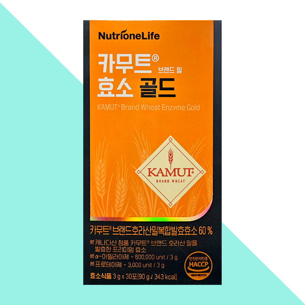 뉴트리원 카무트 효소 골드 카뮤트 30포X1개 - 메인 이미지